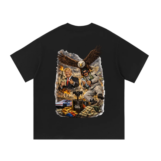 Essential Cotton Venezuelan Oil Money T-Shirt