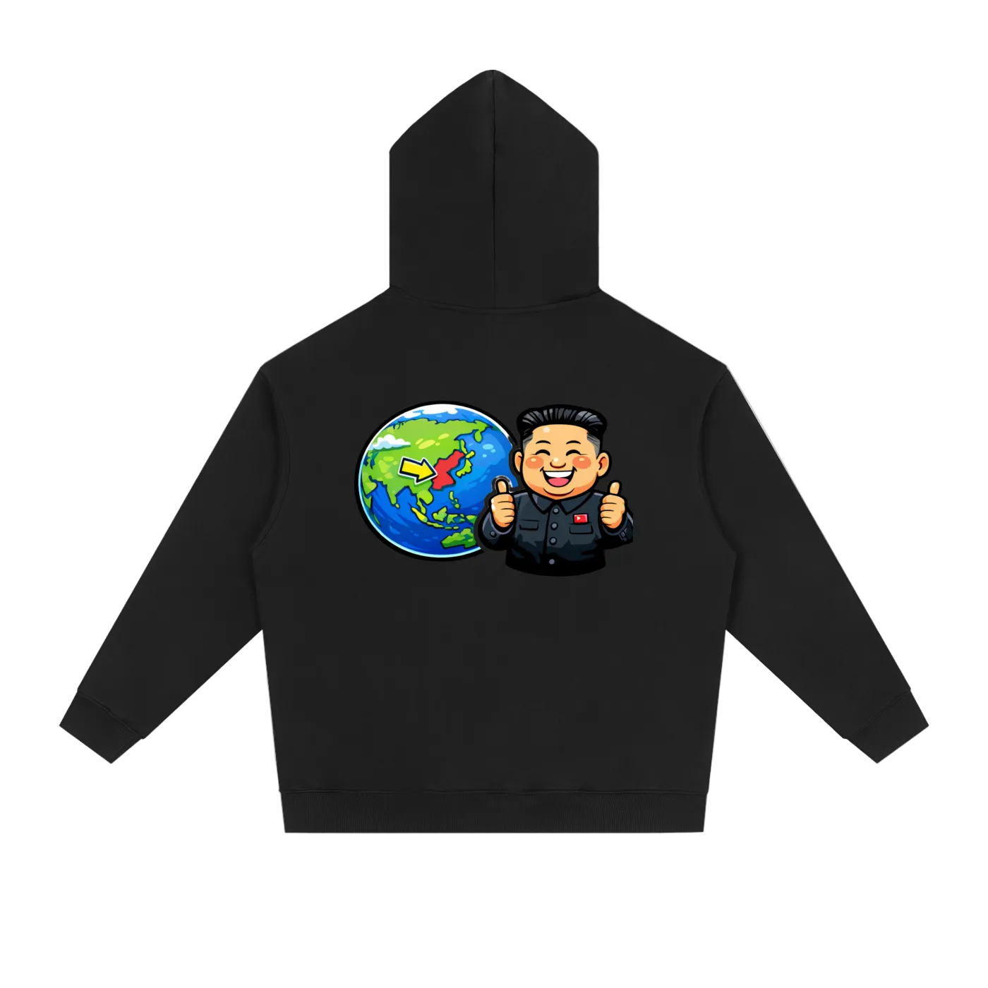 Essential Heavyweight Worldwide Propaganda Hoodie